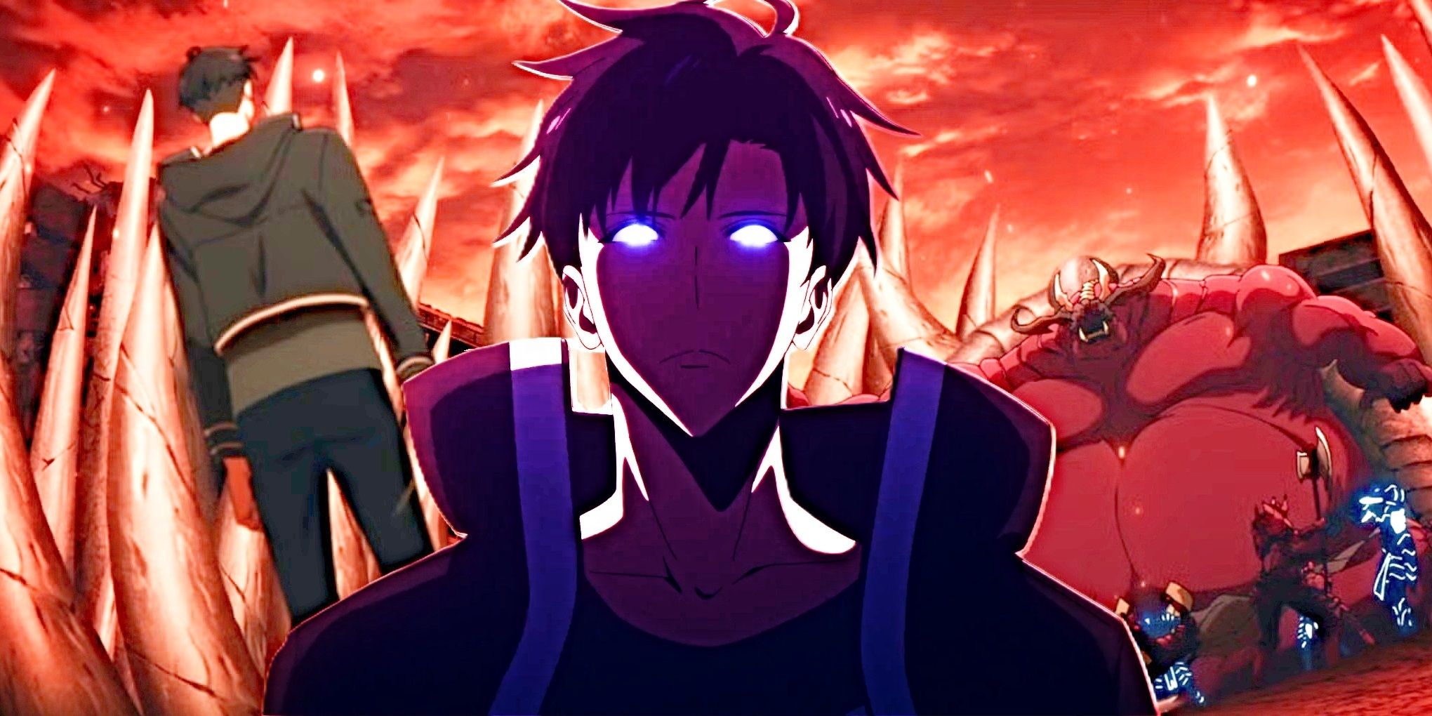 انمي solo leveling الموسم الثاني الحلقة 4
