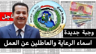 الاستعلام عن اسماء الرعاية الاجتماعية الوجبة الأخيرة عبر موقع وزارة العمل