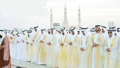 موعد صلاة عيد الفطر في الامارات 1446-2025 توقيت صلاة العيد