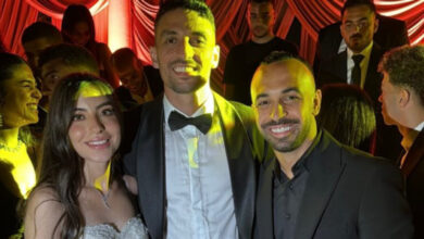 زوجة طاهر محمد طاهر نجم النادي الأهلي المصري