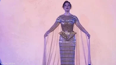 الفنانة شيرين أحمد طارق نجمة افتتاح المتحف المصري الكبير