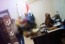 فيديو لينا رعد محسن مع علي وارد في شركة المشاريع النفطية